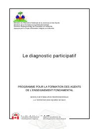 Training Programme for Education Officers: Participatory Diagnosis