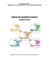 (2004) Poverty Map of Haiti, 2004 Version