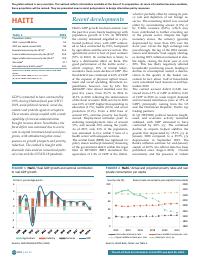 (2020-04) Haiti Macro Poverty Outlook