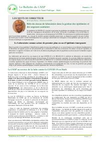 (2020-s1) LNSP Bulletin No. 13, January-June 2020