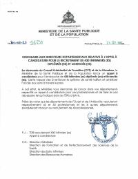 (2025-02) Sikilè bay direktè depatmantal yo sou apèl kandidati pou anboche 430 enfimyè, fevriye 2025