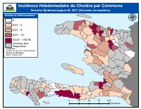 (2011-12-03) Weekly Cholera Incidence by Commune, Epidemiological Week 48, 2011
