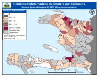 (2011-12-17) Weekly Cholera Incidence by Commune, Epidemiological Week 50, 2011