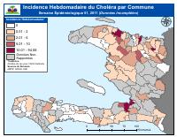 (2011-12-24) Weekly Cholera Incidence by Commune, Epidemiological Week 51, 2011