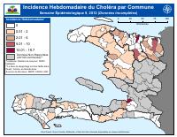 (2012-03-03) Ensidans cholera chak semèn pa komin, semèn epidemyolojik 9, 2012