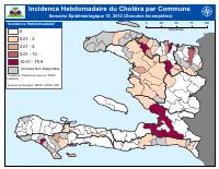 (2012-04-14) Weekly Cholera Incidence by Commune, Epidemiological Week 15, 2012