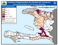 (2012-04-21) Weekly Cholera Incidence by Commune, Epidemiological Week 16, 2012