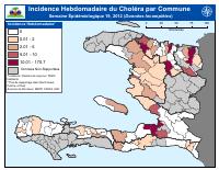 (2012-05-12) Weekly Cholera Incidence by Commune, Epidemiological Week 19, 2012