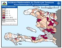 (2012-05-26) Weekly Cholera Incidence by Commune, Epidemiological Week 21, 2012