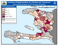 (2012-06-16) Weekly Cholera Incidence by Commune, Epidemiological Week 24, 2012