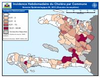 (2012-06-30) Weekly Cholera Incidence by Commune, Epidemiological Week 26, 2012