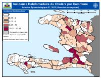 (2012-07-07) Weekly Cholera Incidence by Commune, Epidemiological Week 27, 2012