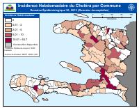 (2012-07-28) Weekly Cholera Incidence by Commune, Epidemiological Week 30, 2012