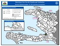 (2013-04-20) Nouvo ka cholera enstitisyon sante wè, semèn epidemyolojik 16, 2013