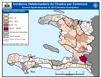 (2013-06-29) Ensidans cholera chak semèn pa komin, semèn epidemyolojik 26, 2013