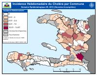 (2013-07-20) Weekly Cholera Incidence by Commune, Epidemiological Week 29, 2013