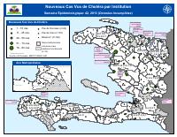 (2013-10-19) Ensidans cholera chak semèn pa komin, semèn epidemyolojik 42, 2013