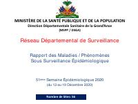 (2020-12-19) Rapò Rezo Sivèyans DSGA, semèn epidemyolojik 51, 2020
