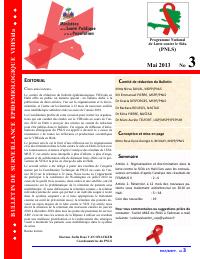 HIV/AIDS Epidemiological Surveillance Bulletin No. 3