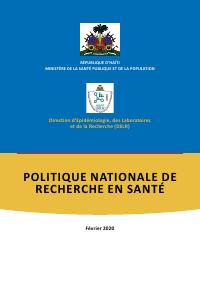 (2020-02) National Health Research Policy