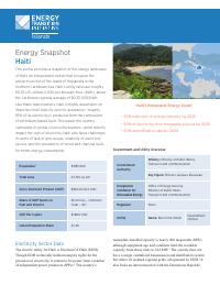 Islands Energy Snapshot: Haiti (Energy Transition Initiative)