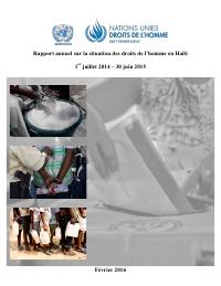 Annual Report on the Human Rights Situation in Haiti, 1 July 2014 to 30 June 2015