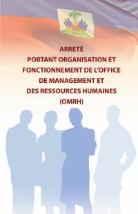 Order on OMRH's Internal Organization and Operation