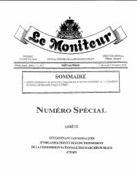 Order on the Organization and Operation of the National Public Procurement Commission (CNMP)