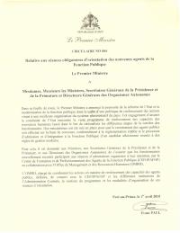 Circular No. 004 on Mandatory Orientation Sessions for New Civil Service Agents