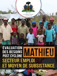 (2016-11) Post-Cyclone Matthew Needs Assessment: Employment and Livelihoods Sector