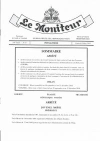 (2019-03) Orders Appointing the National Anti-Trafficking Committee and Creating the CNDDR