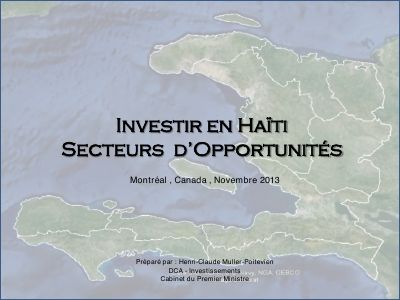 Envesti ann Ayiti: sektè ki gen opòtinite