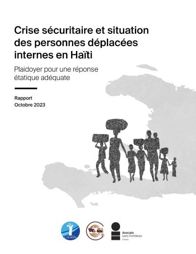 Security crisis and the situation of internally displaced people in Haiti: advocacy for an adequate state response