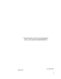 Socio-Economic Diagnosis of the Maribaroux Plain