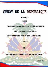(2017-10) Report of the Special Senate Commission of Inquiry into the PetroCaribe Fund