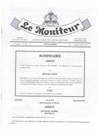 (2017-07-03) Order Appointing Emmanuel Belhomme Vice-Delegate of the Marmelade Arrondissement