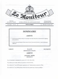 (2017-07-19) Order Creating a Land-Insecurity Intervention Brigade (BRICIF)
