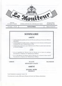 (2017-08-22) Order Appointing the Board of the Office for Demobilised Soldiers, and Creating a Cross-Cutting Corps of State Administrators