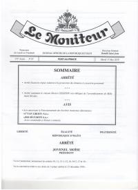(2018-05-15) Order Setting the Rules on the Protection of Personal Data