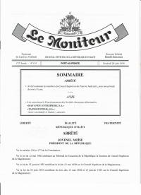 (2018-06-29) Order Appointing the Members of the High Council of the Judiciary for Three Years