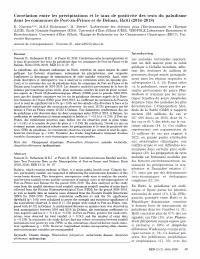 Rainfall and Malaria Test Positivity in Port-au-Prince and Delmas, 2016-2018