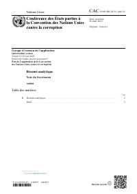 (2023) Executive Summary of Haiti's Second-Cycle Review under the UN Convention against Corruption