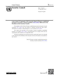 Final Report of the Panel of Experts on Haiti, S/2023/674