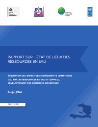 (2021-08) State of Water Resources: Assessing Climate Change Impacts on Water Resources