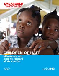 Children of Haiti: Milestones and Looking Forward at Six Months