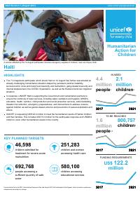 (2021-08) Humanitarian Action for Children 2021 (Revision 1, August 2021): Haiti