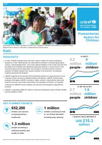 (2023) Humanitarian Action for Children 2023: Haiti