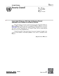 (2024) UNODC Security Council Quarterly Report