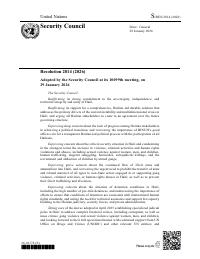 (2026-01) Security Council Resolution 2814 (2026)