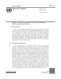 (2015-03) MINUSTAH - Report of the Secretary-General on the United Nations Stabilization Mission in Haiti (S/2015/157)